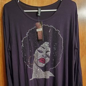 SHINY NEW YORK Soul Sister top